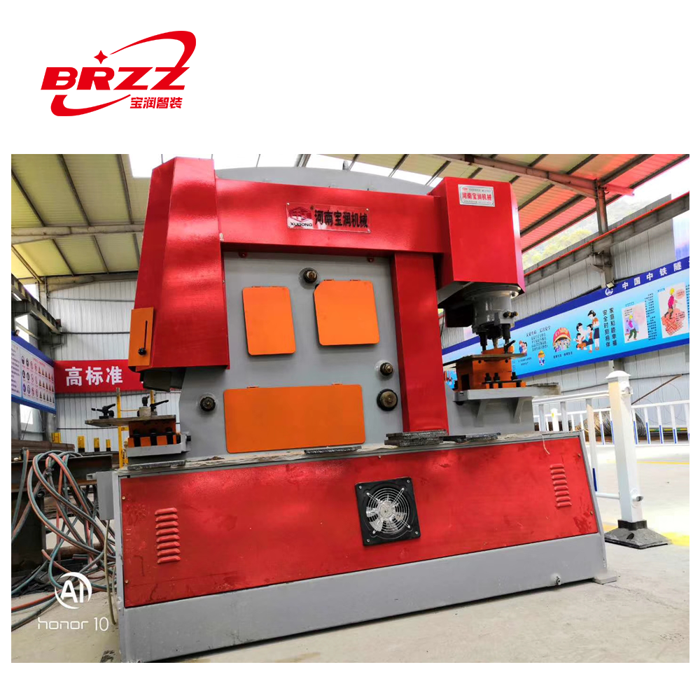 Hydraulic punching and shearing machine