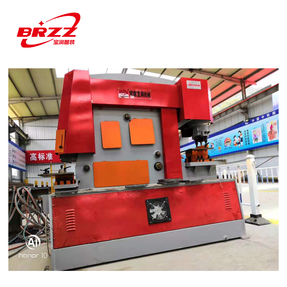 Hydraulic punching and shearing machine