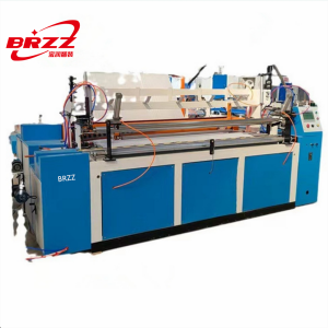 Fully automatic paper rewinding machine