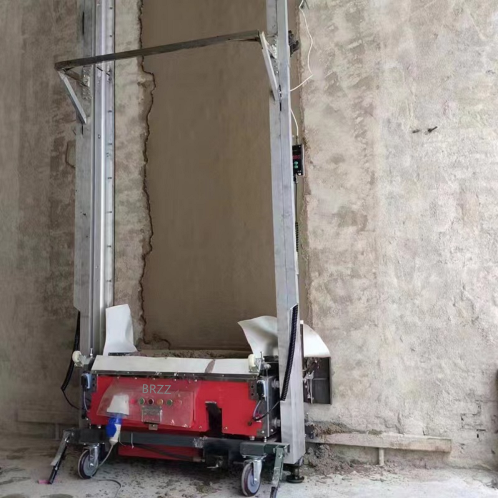 800mm/1000mm width auto cement mortar plastering machine