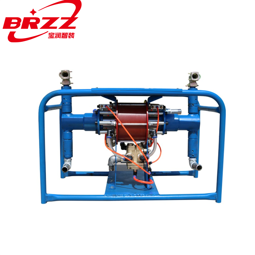 Pneumatic grout injection pump