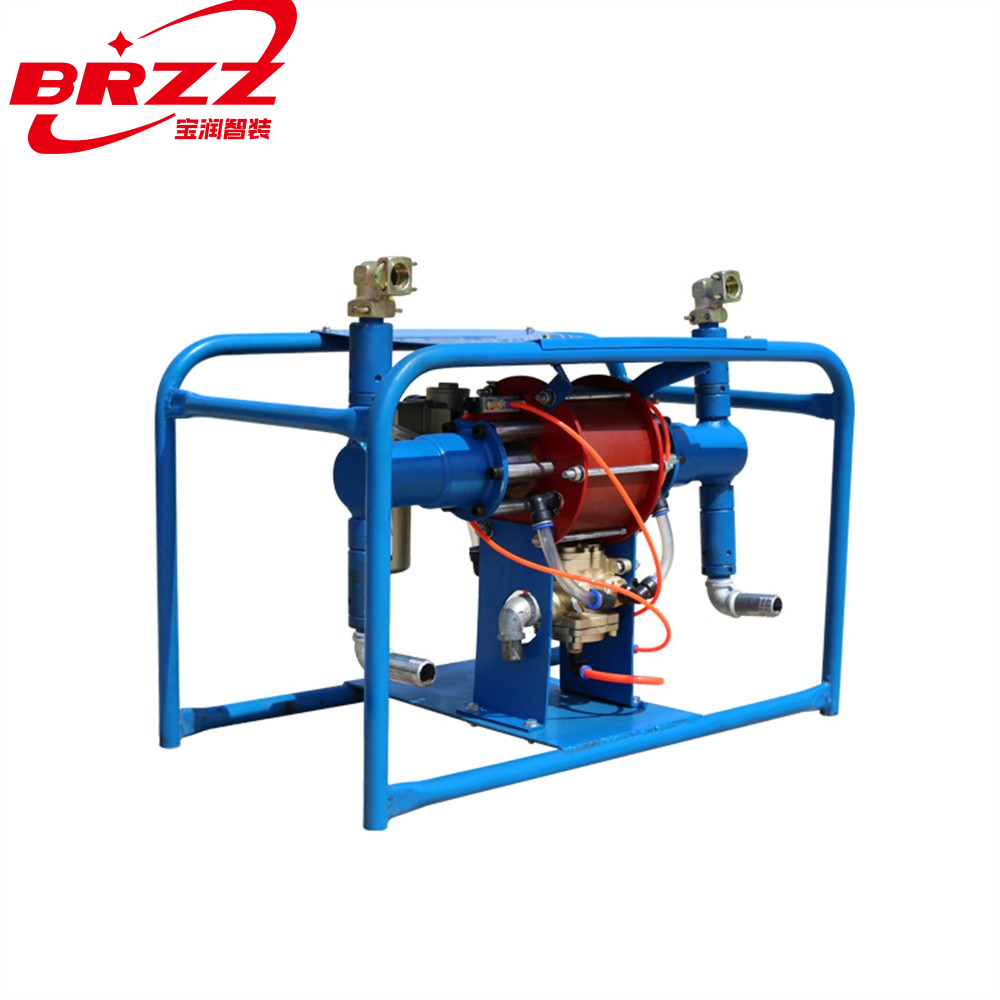 Pneumatic grout injection pump