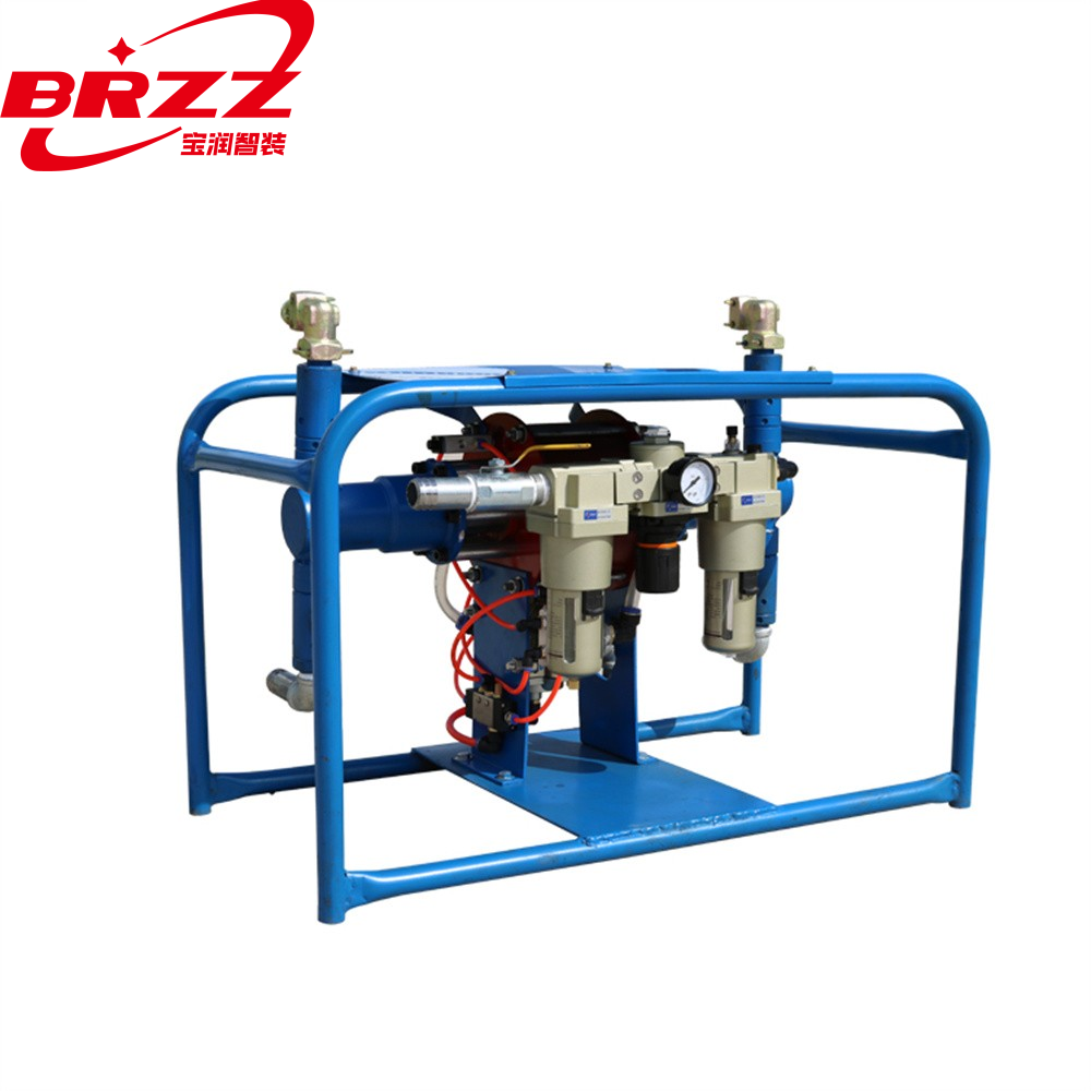 Pneumatic grout injection pump