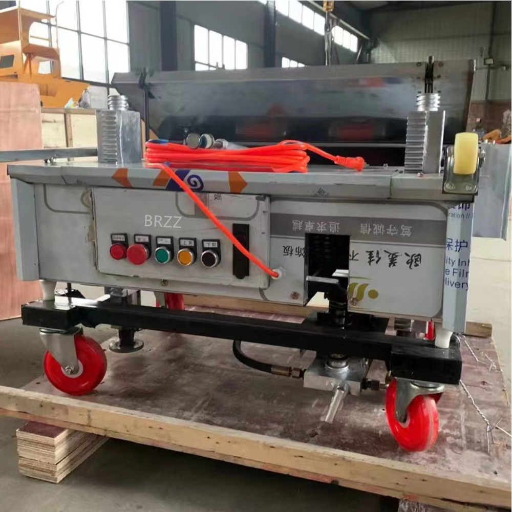 800mm/1000mm width auto cement mortar plastering machine