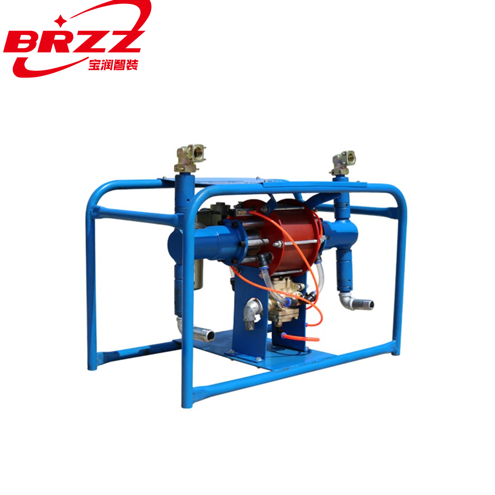 Pneumatic grout injection pump