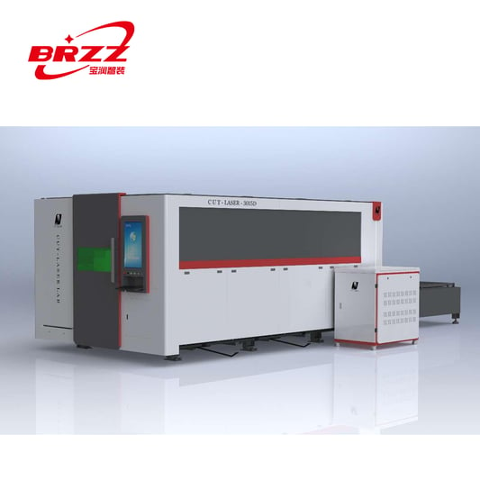 Enclosed fiber laser cutting machine 1000W 1500W 2000W 3000W 3015