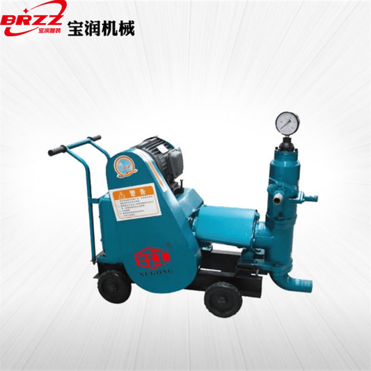 ZUB-3 single piston grouting pump