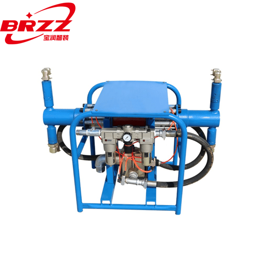 Pneumatic grout injection pump