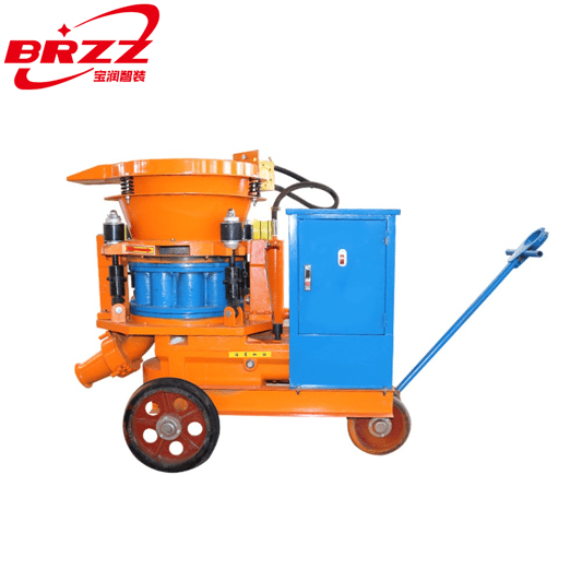 Convenient concrete shotcrete machine