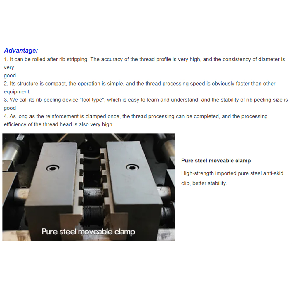 Intelligent CNC thread rolling machine