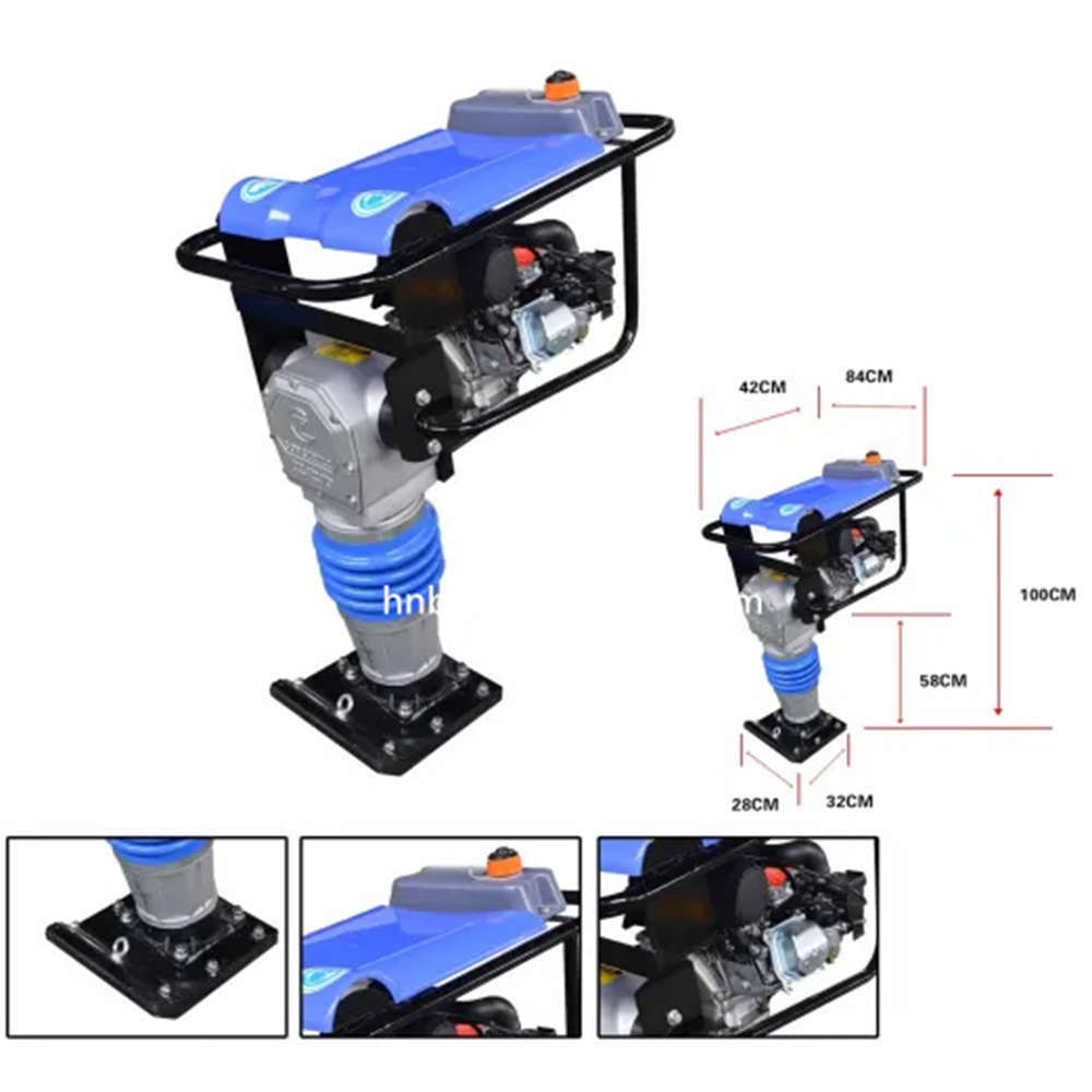 Mobile and convenient rammer plate compactor