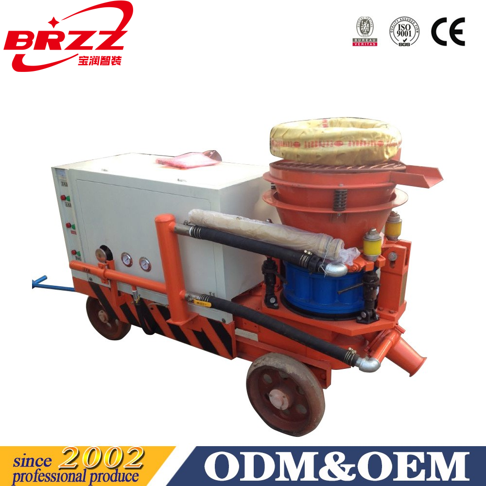 Convenient concrete shotcrete machine