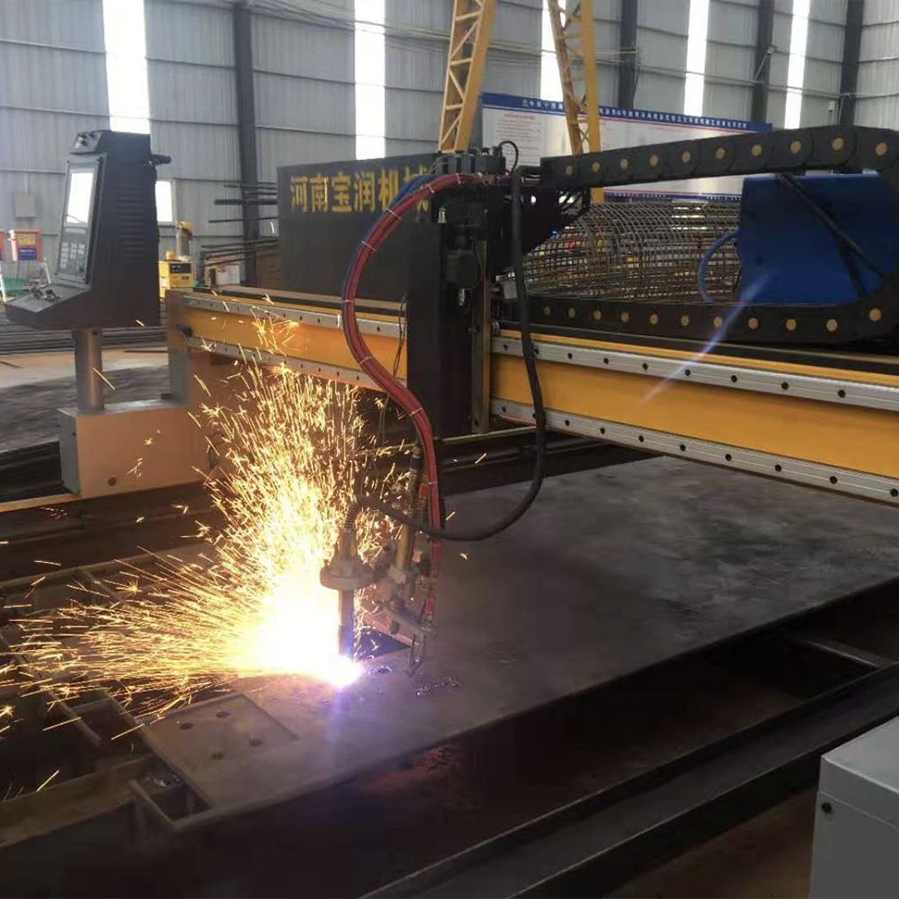 Cnc flame plasma cutting machine