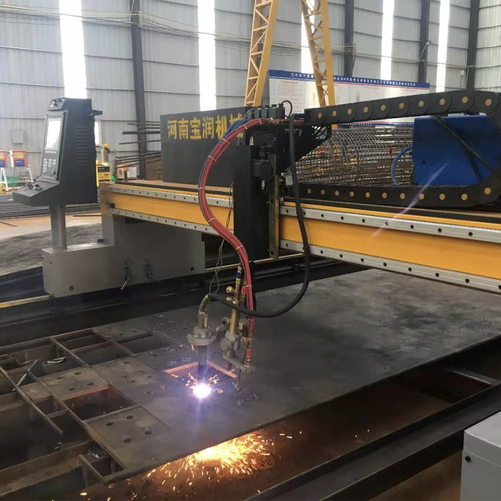 Cnc flame plasma cutting machine