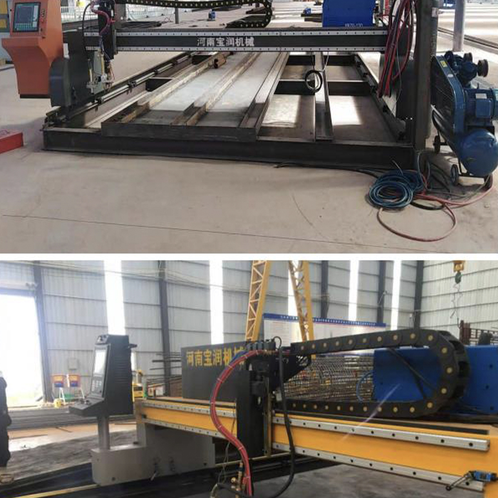 Cnc flame plasma cutting machine