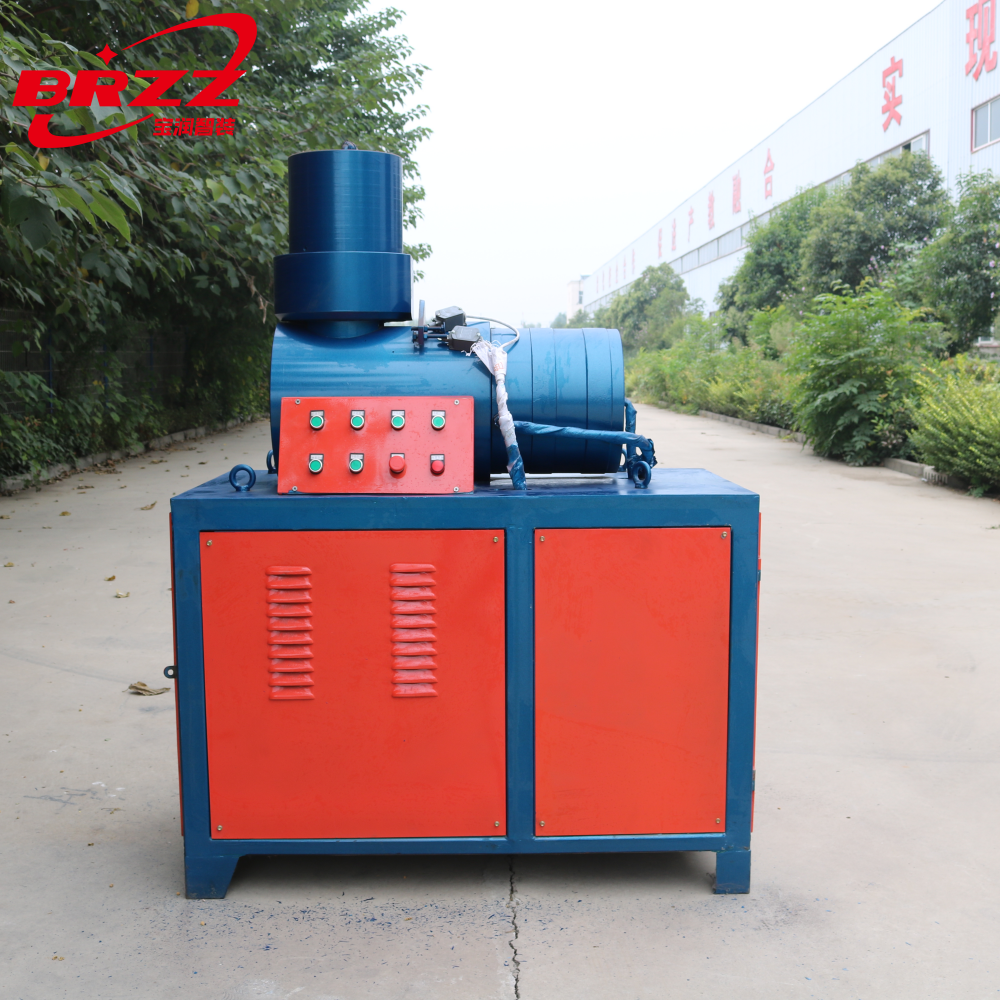 Steel rebar upsetting machine