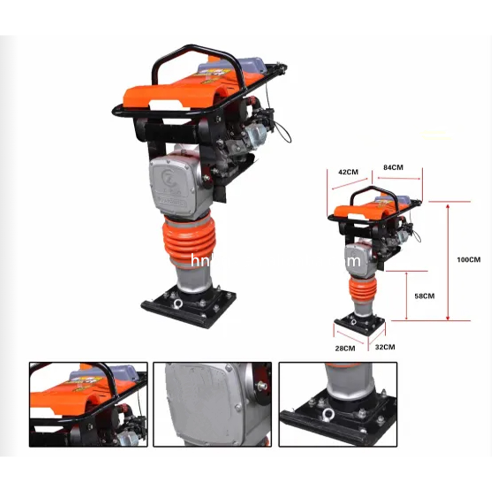 Mobile and convenient rammer plate compactor